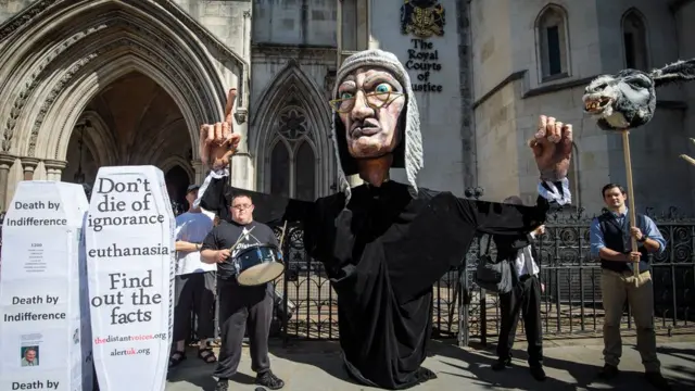 یوتھنیزیا اور اسسٹڈ سوئسائیڈ کے خلاف مظاہرہ