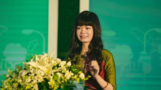 Bà Nguyễn Ánh Nguyệt, Giám đốc chính sách công Việt Nam, Facebook tại sự kiện hôm 9/6