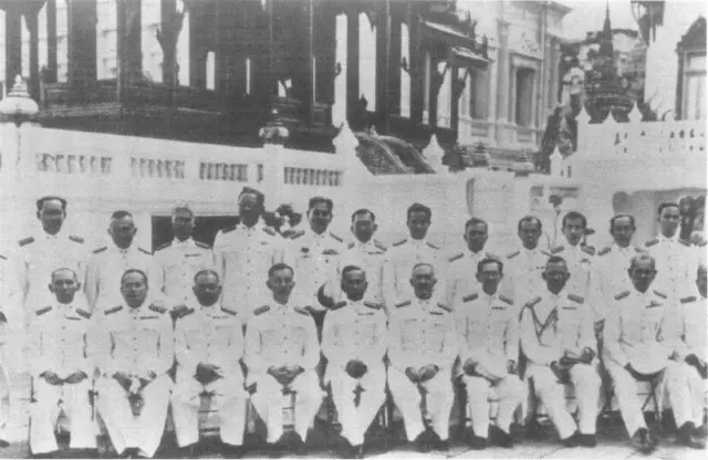 จอมพล ป.พิบูลสงคราม นายกรัฐมนตรีสมัยที่ 2 (พ.ศ.2491) และคณะรัฐมนตรี