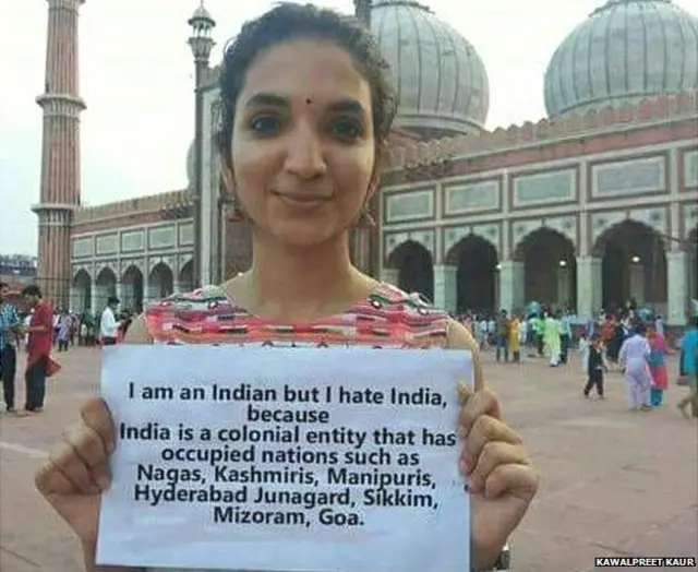 Ms Kaur posted this screenshot of the Pakistan Defence tweet