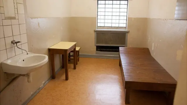 Una celda de la Stasi,