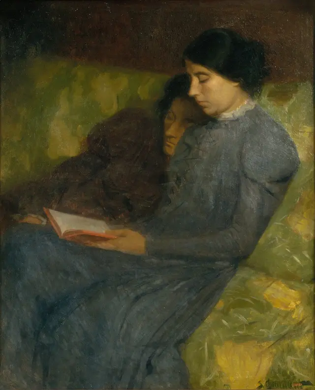 Clorosis (circa 1899) del artista catalán Sebastià Junyent (1865-1908).