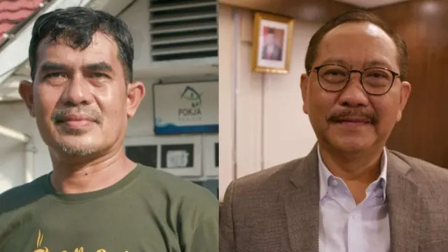 Direktur Eksekutif Pokja Pesisir, Mapaselle dan Kepala Otorita IKN Bambang Susantono.