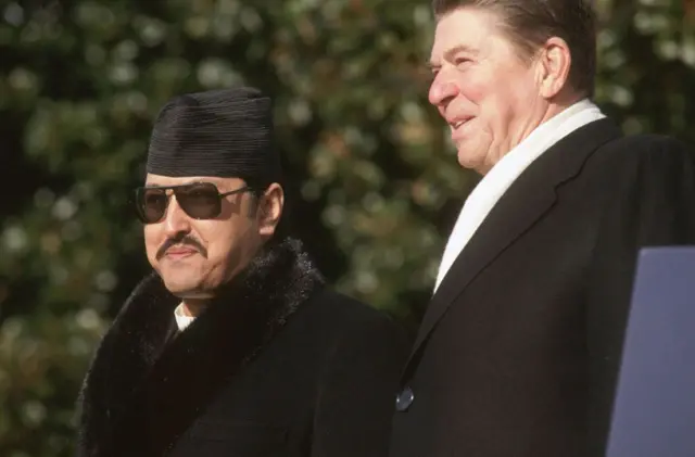 राजा वीरेन्द्र र राष्ट्रपति रेगन