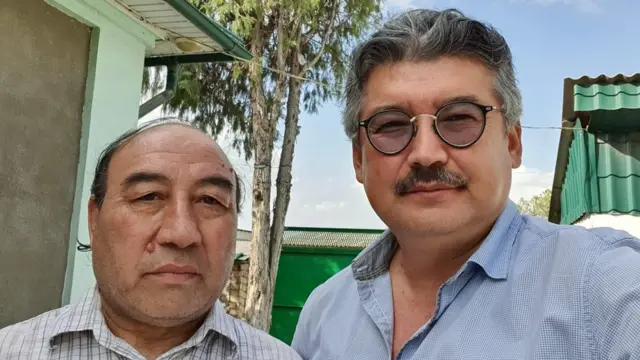 Кетмен-Төбөнүн айылдарын аралап жүрүп, жазуучу, "Русская премиянын" лауреаты Турусбек Мадылбайга жолугуп калдым