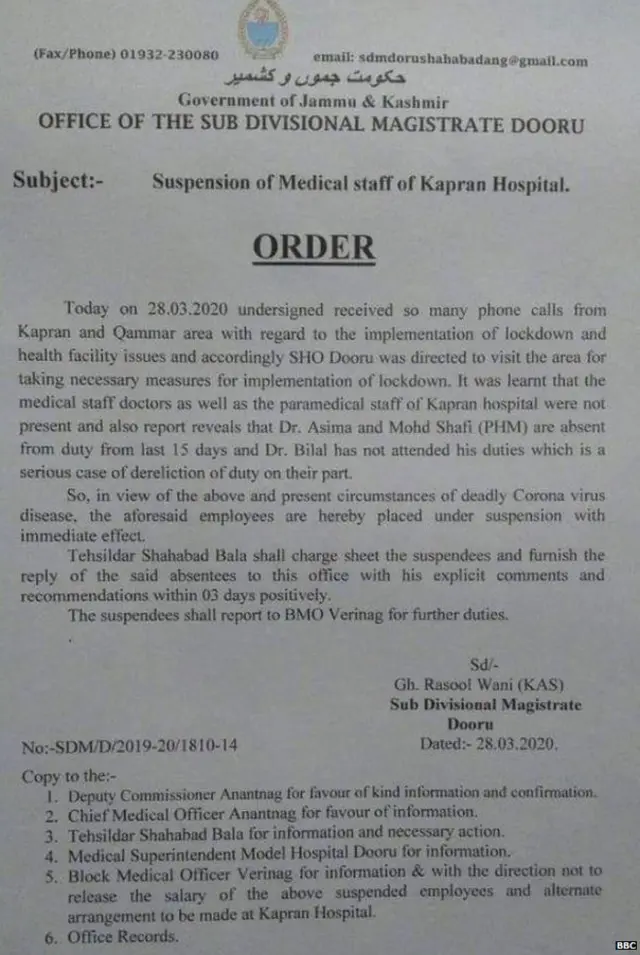 भारत में कोरोना वायरस संकट