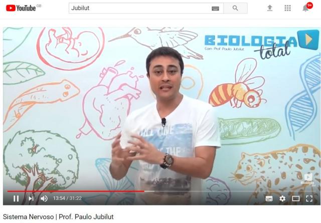 Paulo Jubilutaprendendo a jogar roletavídeo no YouTube