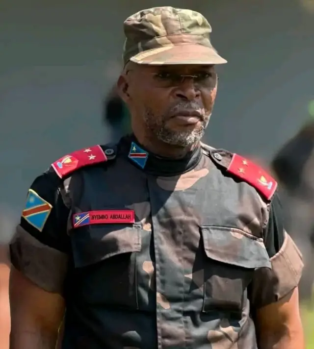 Jenerali Majoro Nyembo Abdallah ni we yasubiriye Liyetena Jenerali Masunzu vy'imfatakibanza