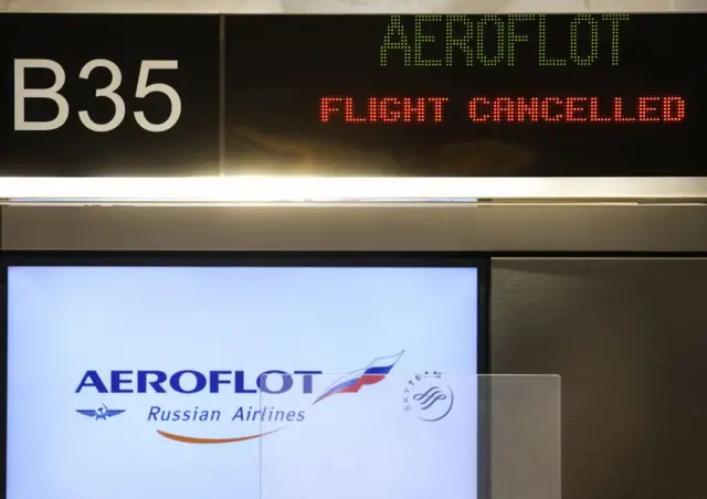 ශ්‍රී ලංකාව රුසියානු එරෝෆ්ලොට් ගුවන් යානයක් රඳවා ගැනීම