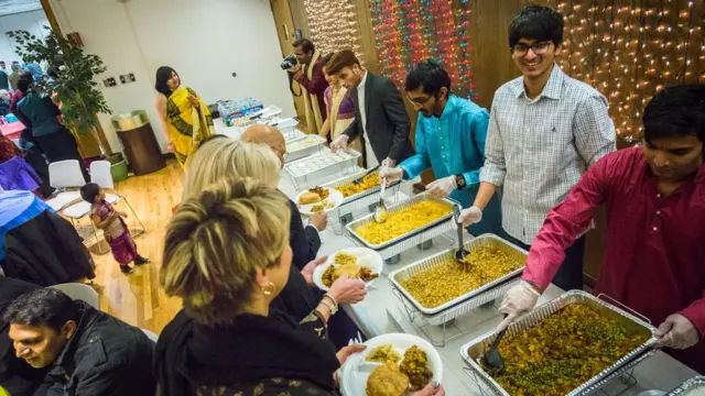 दिवाळी, अमेरिका, भारत,