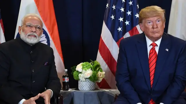 डोनाल्ट्रंड ट्रंप भारत भेट, नरेंद्र मोदी