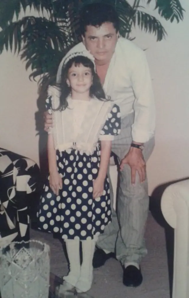Diana y su padre