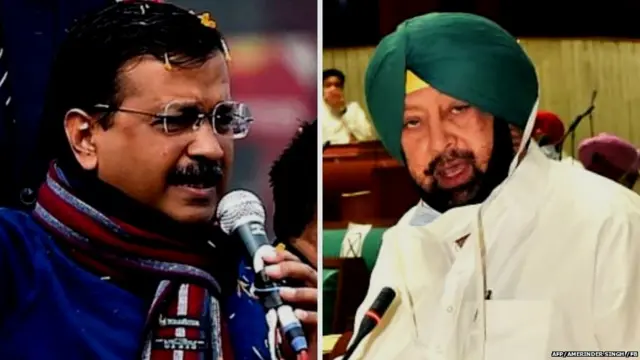 ਕੈਪਟਨ ਅਮਰਿੰਦਰ ਸਿੰਘ ਤੇ ਅਰਵਿੰਦ ਕੇਜਰੀਵਾਲ