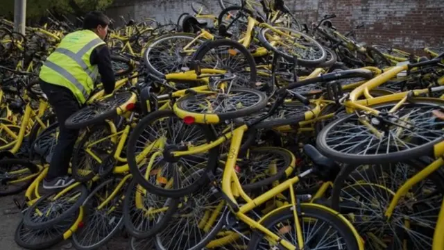 Bicicletas da Ofo