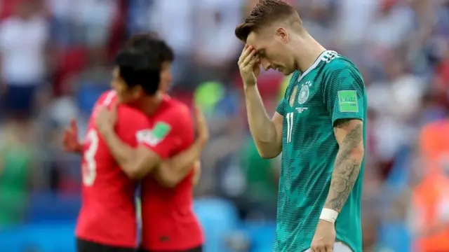 Bất ngờ lớn nhất, Đức bị Hàn Quốc hạ 2-0, chính thức thành cựu vương