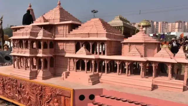 राम मंदिर अयोध्या उभारणी