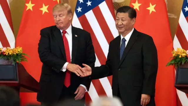 Donald Trump y Xi Jinping.