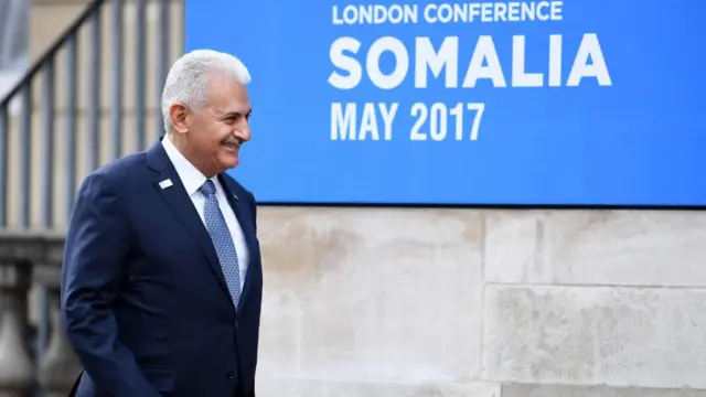 Binali Yıldırım Londra'da