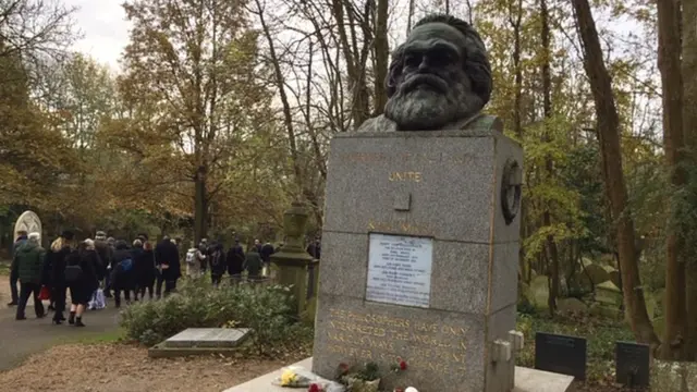 Хайгейстское кладбище, могила Карла Маркса