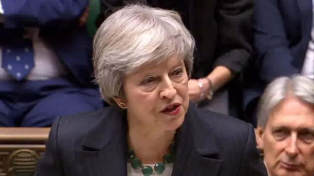 Тереза Мэй в Палате общин 15 ноября 2018