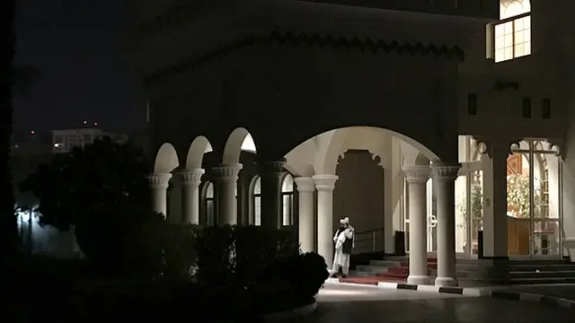 Taliban ve ABD arasında arasındaki görüşmeler, Doha'daki binada yapılıyordu.