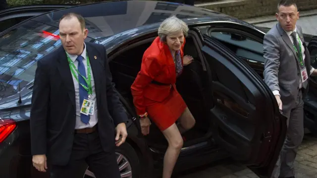 برطانوی وزیر اعظم ٹریسا مے