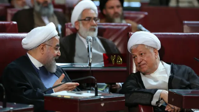 هاشمی و روحانی