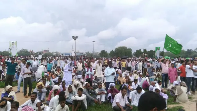 बिहार में आरजेडी की "देश बचाओ, भाजपा भगाओ" रैली