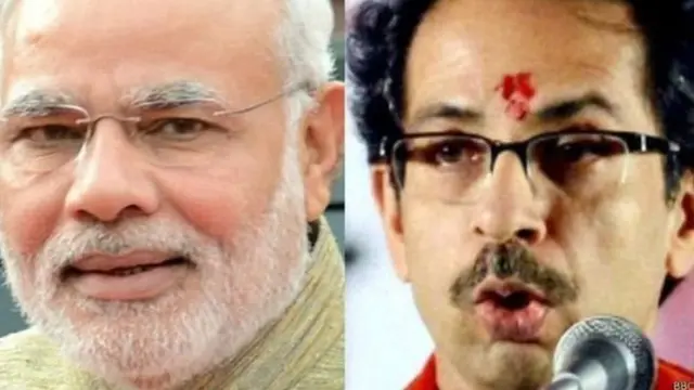 नरेंद्र मोदी, उद्धव ठाकरे