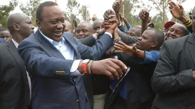 Kenya President Uhuru Kenyatta