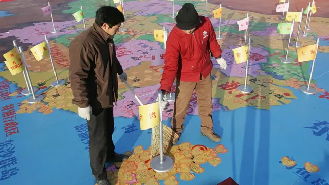 চীনের মানচিত্র