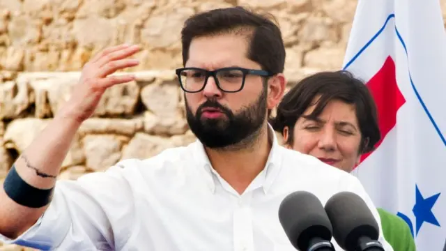 El presidente de chile, Gabriel Boric.