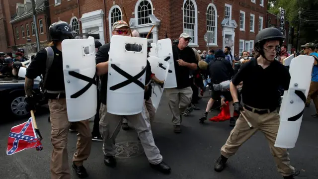 Choques violentos en Charlottesville