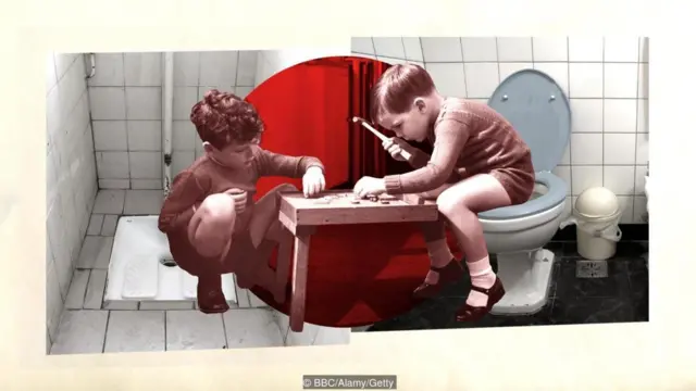 دونوں قسم کے پاخانے