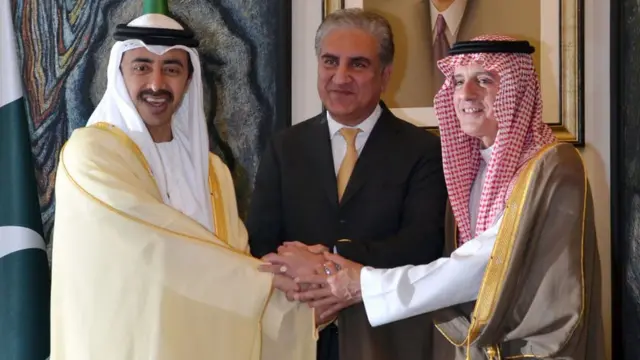 संयुक्त अरब अमीरात के विदेश मंत्री अब्दुल्ला बिन ज़ायेद अल-नाह्यान.