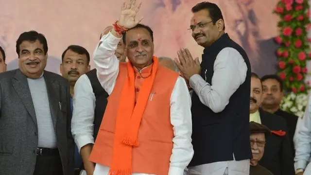 గుజరాత్ ముఖ్యమంత్రి విజయ్ రూపాణీ