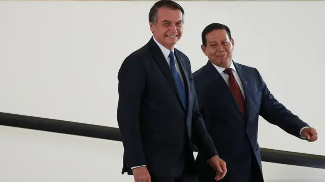 Jair Bolsonaro e Mourão