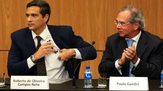 Roberto Campos Neto e Paulo Guedes