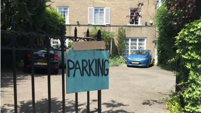 Частная парковка