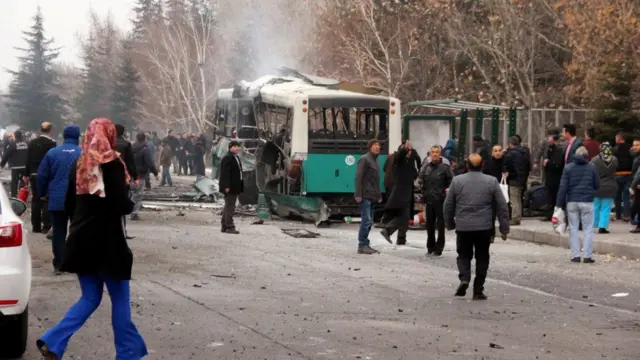 место взрыва