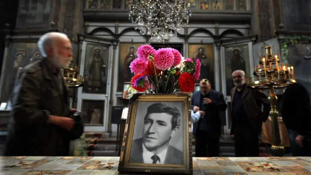 Служба в память о Георгии Маркове