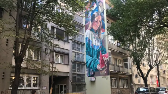 mural u Knez Miletinoj