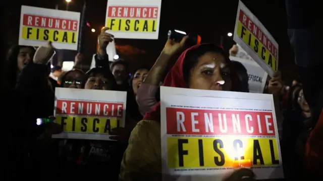 Protesta en Colombia