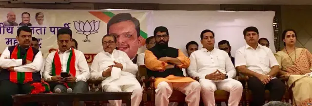 नुकताच काही नेत्यांनी भाजपमध्ये प्रवेश केला