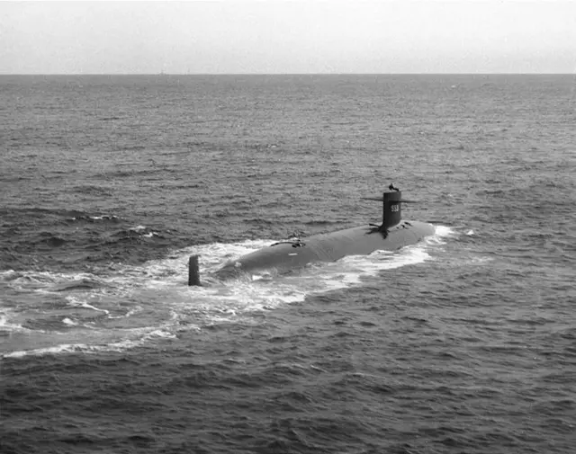 Submarino Thresher (Foto: US Naval Historical Center)