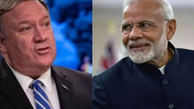 पोम्पियो का भारत दौरा