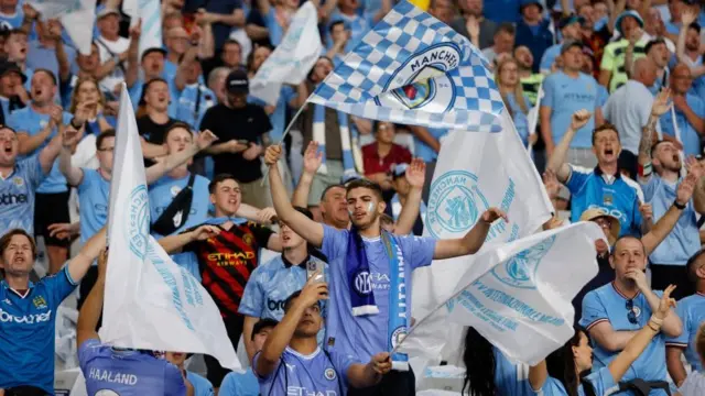 Man City fans
