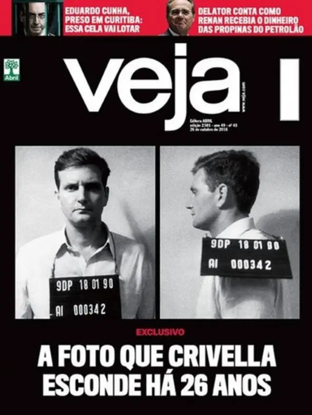 Capa da revista "Veja" com reportagem sobre Crivella