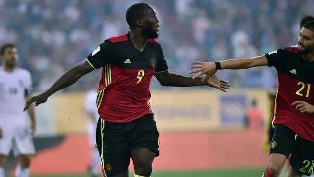 Belgium striker Romelu Lukaku