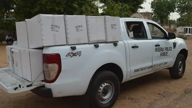 Police gbab 303 cartons of Tramdol on Saturday